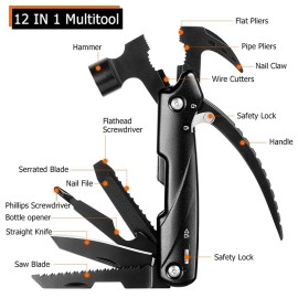12-Function Portable Hammer with Case