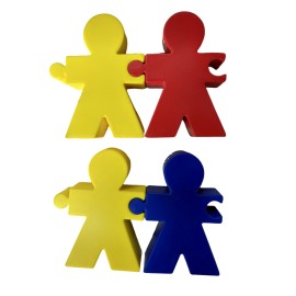 Teamwork Puzzle Shaped Stress Reliever