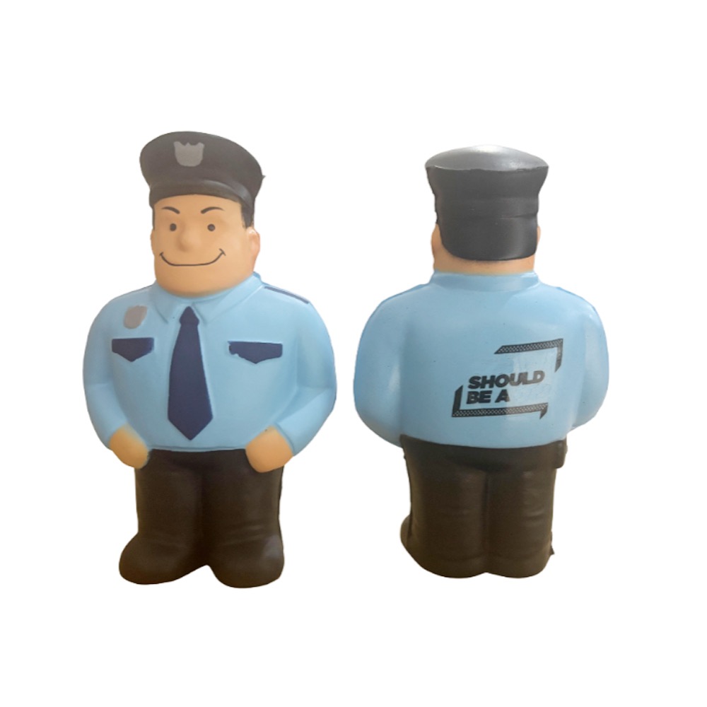 Policeman Shaped Stress Reliever