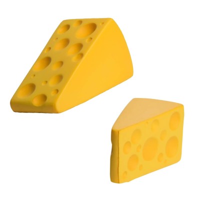 Cheese Wedge Shaped Stress Reliever