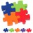 Puzzle Piece Shaped Stress Reliever