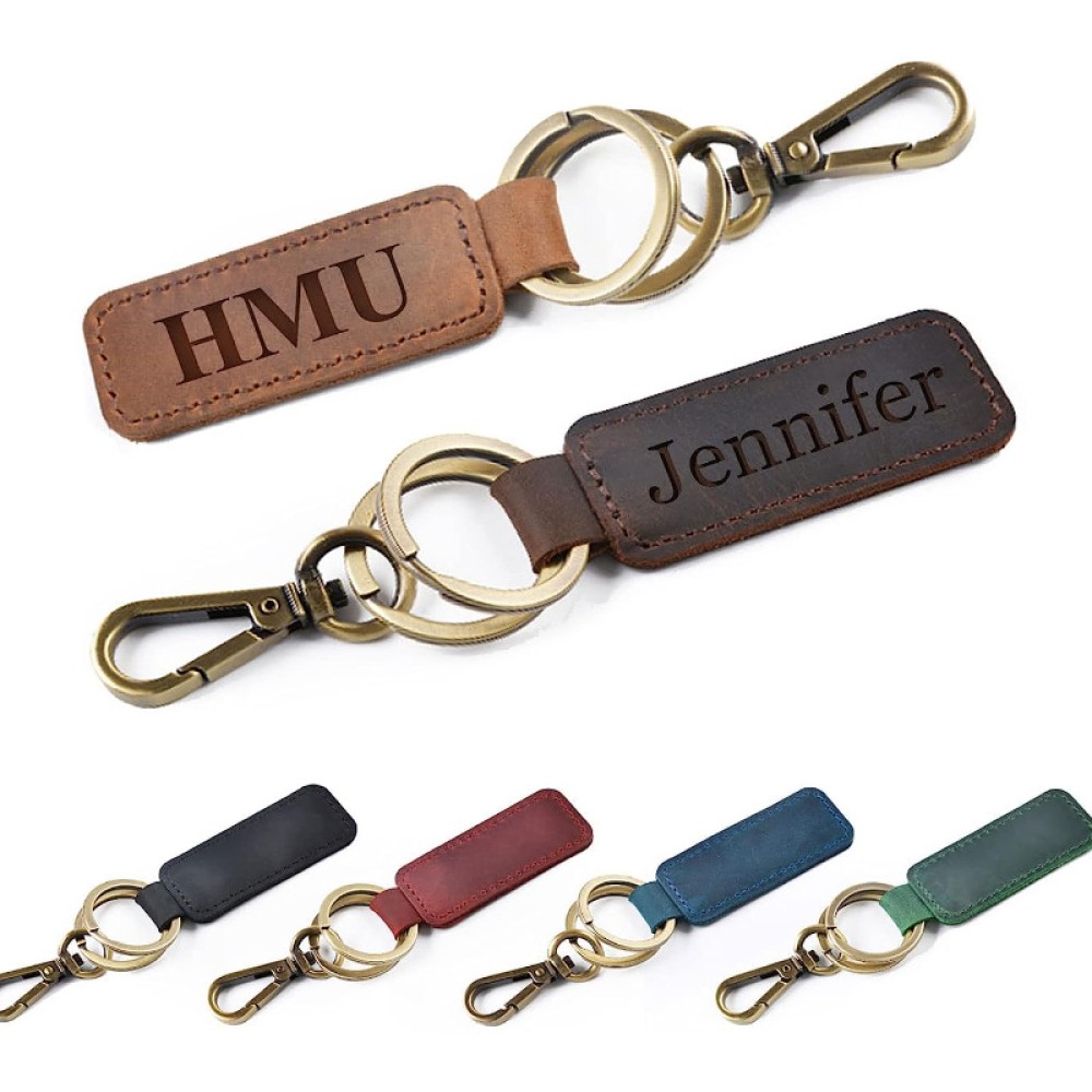 Leather Keychain