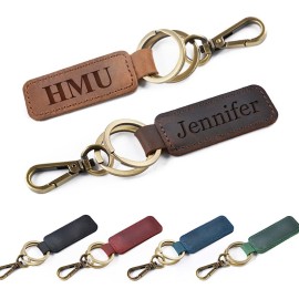 Leather Keychain