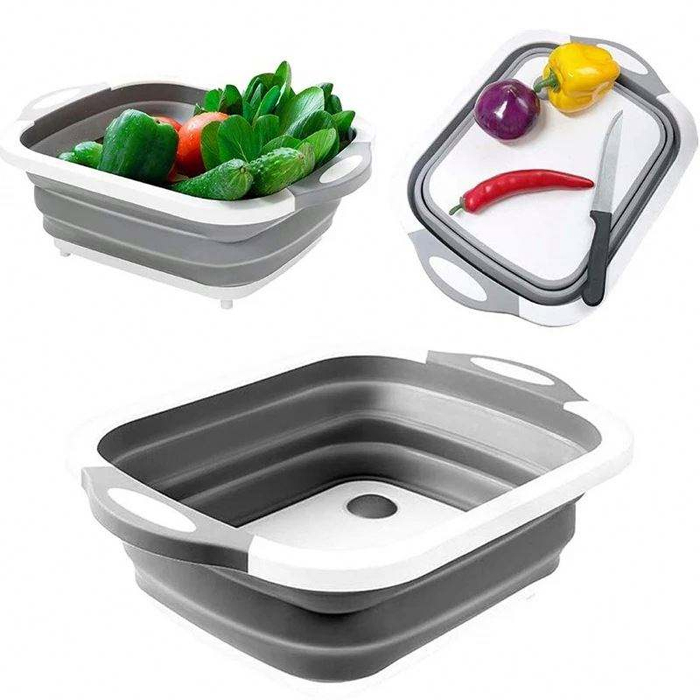 Foldable Basin Travel Bucket
