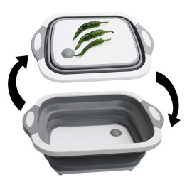 Foldable Basin Travel Bucket