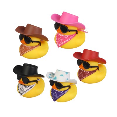 Cowboy Shaped Yellow Duck