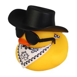 Cowboy Shaped Yellow Duck