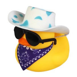 Cowboy Shaped Yellow Duck