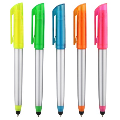 Stylus Ballpoint Pen with Highlighter