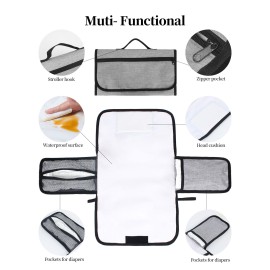 Baby Shoulder Strap Diaper Pad Waterproof Travel