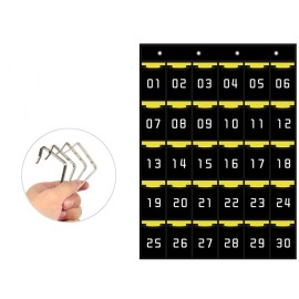 30 Pocket Classroom Charts