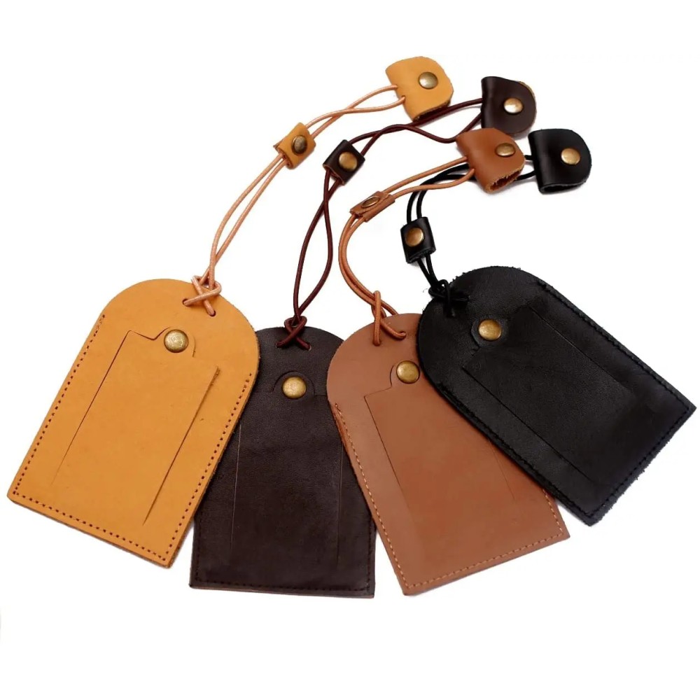 Leather Luggage Tag Leather Luggage Tag
