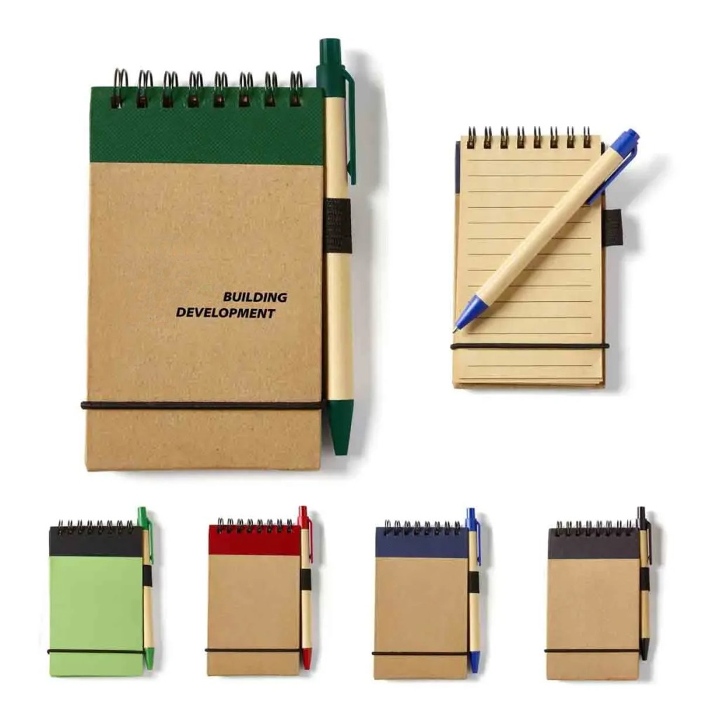 Spiral Notebook With Pen