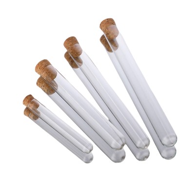 Glass Test Tube with Cork Stopper