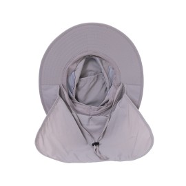 Sun Bucket Hat / UV Protection Boonie Cap with Neck Flap