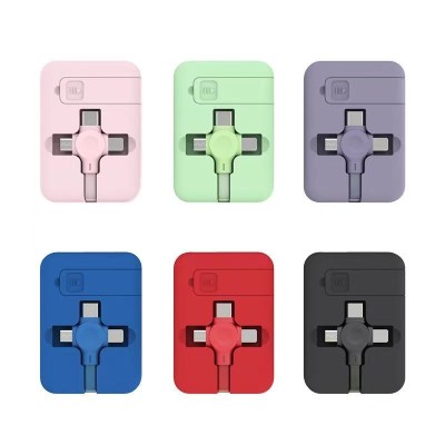 3 in 1 Telescopic Fast Charging Cable