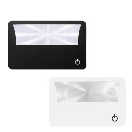 Credit Card Shaped Magnifier With LED Flashlight