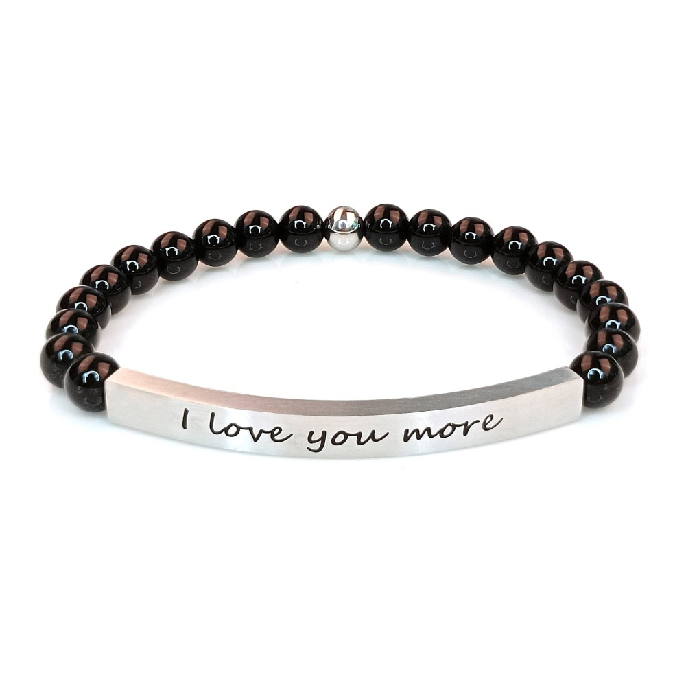 Natural Stone Beaded Bracelet