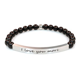 Natural Stone Beaded Bracelet