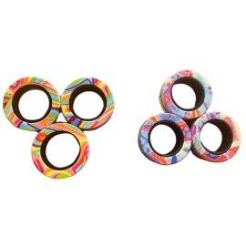 Magnetic Fidget Rings (Sets of 3pcs)