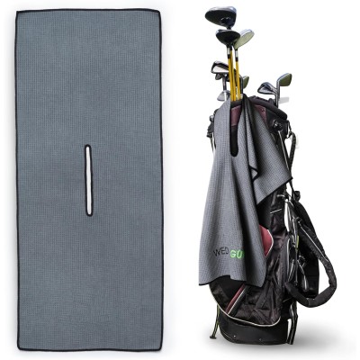 Waffle Golf Towel with Hole