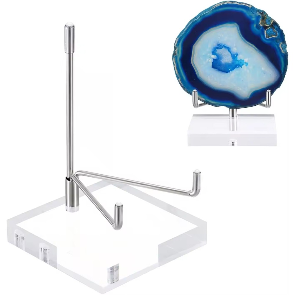 Square Shape Clear Acrylic Display Stand Holder
