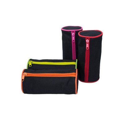 Barrel Makeup Bag / Pencil Bag