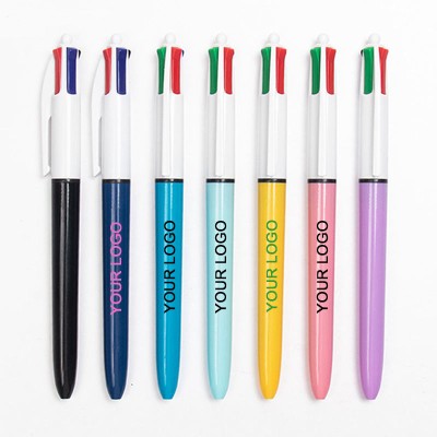 4 Color Ink Ballpoint Pen
