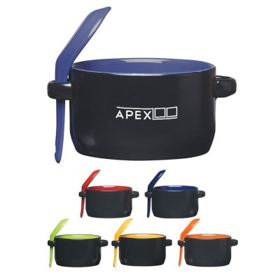 12Oz Soup Bowl With Spoon