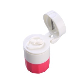 4 in 1 Pill Box with Cutter Grinder Cup