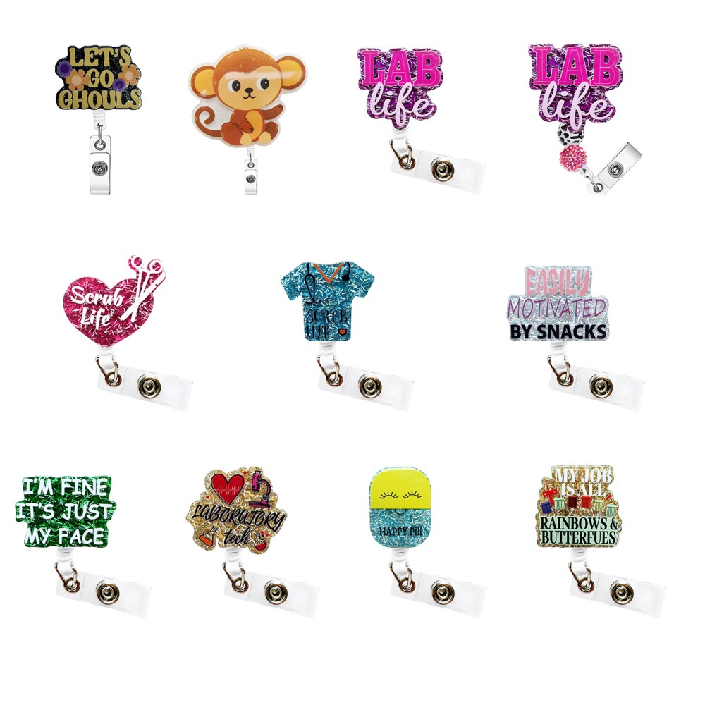 Custom Shaped Badge Reel