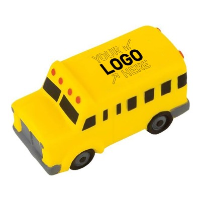 School Bus Shaped Stress Reliever
