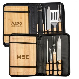 6 Pcs Barbecue Tool Set With Packing Bag