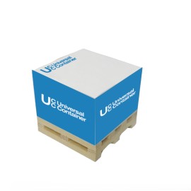 Wooden Pallet Cube Sticky Notes