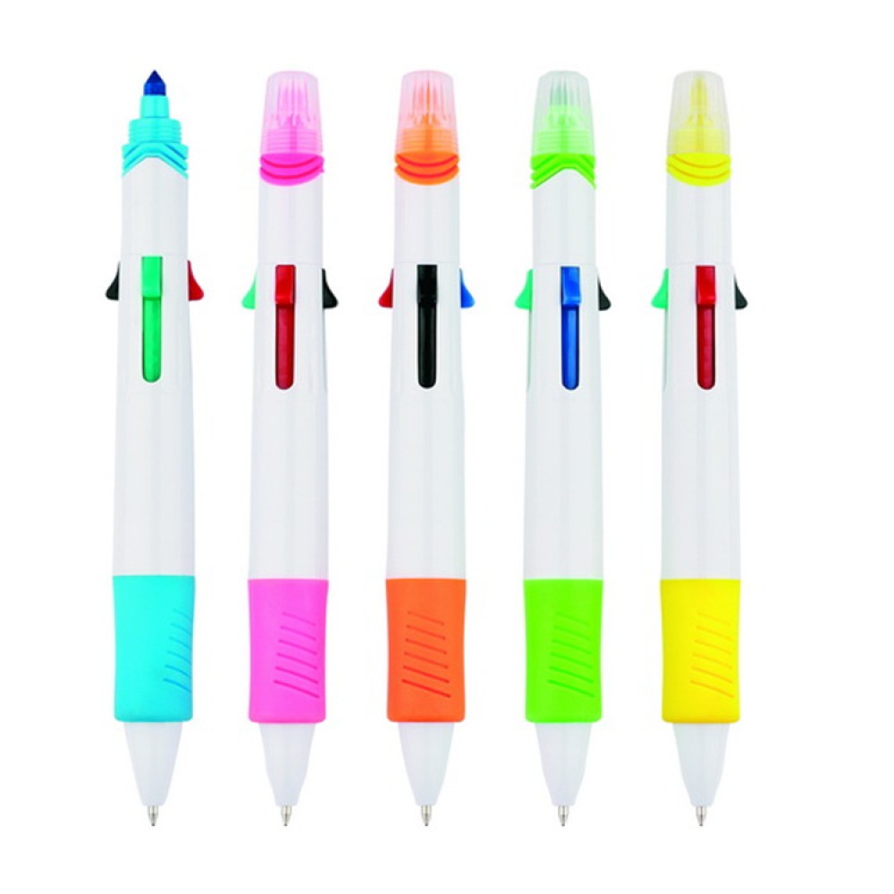 4-in-1 Mutli Color Highlighter Pen