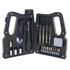 21pcs Oil Bottle Shaped Tool Kit Box