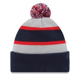 Knit Beanie Hat with Pom Pom