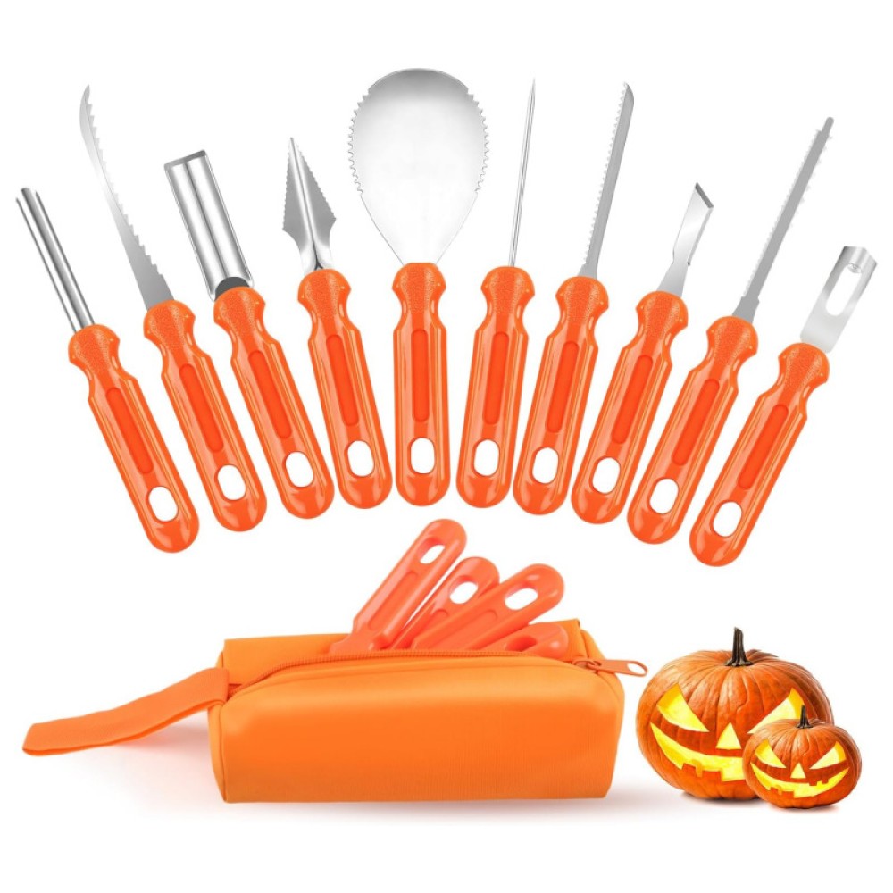 10 Pcs Pumpkin Carving Kit Tools