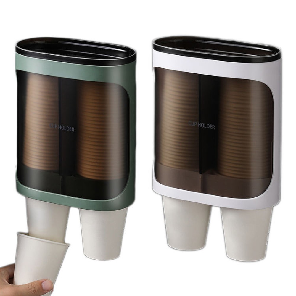 Double Tube Cup Dispenser