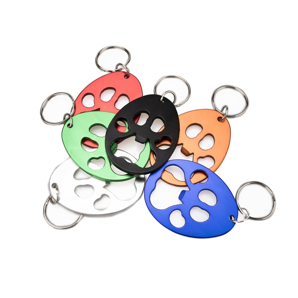 Dog Paw Bottle Opener Keychain
