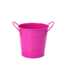 20 oz Mini Colored Metal Buckets with Handle