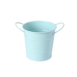 20 oz Mini Colored Metal Buckets with Handle
