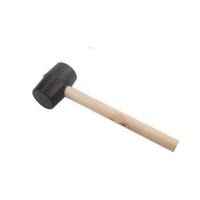 24 oz Classic Rubber Mallet with Ergonomic Hardwood Handle