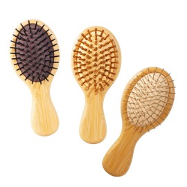 Mini Bamboo Hair Brush
