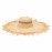Artisanal Handcrafted Raffia Sun Hat With Wide Brim