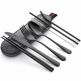 Utensil Set with Bag