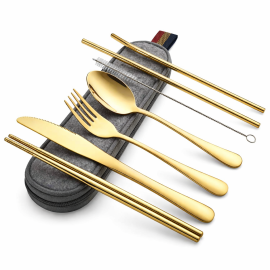 Utensil Set with Bag