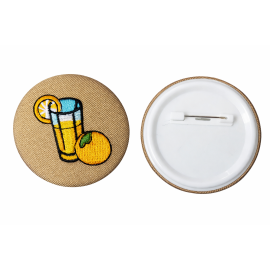 Embroidered Button