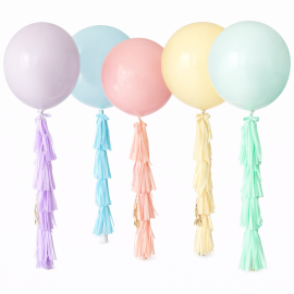 36" Balloon with Tassels