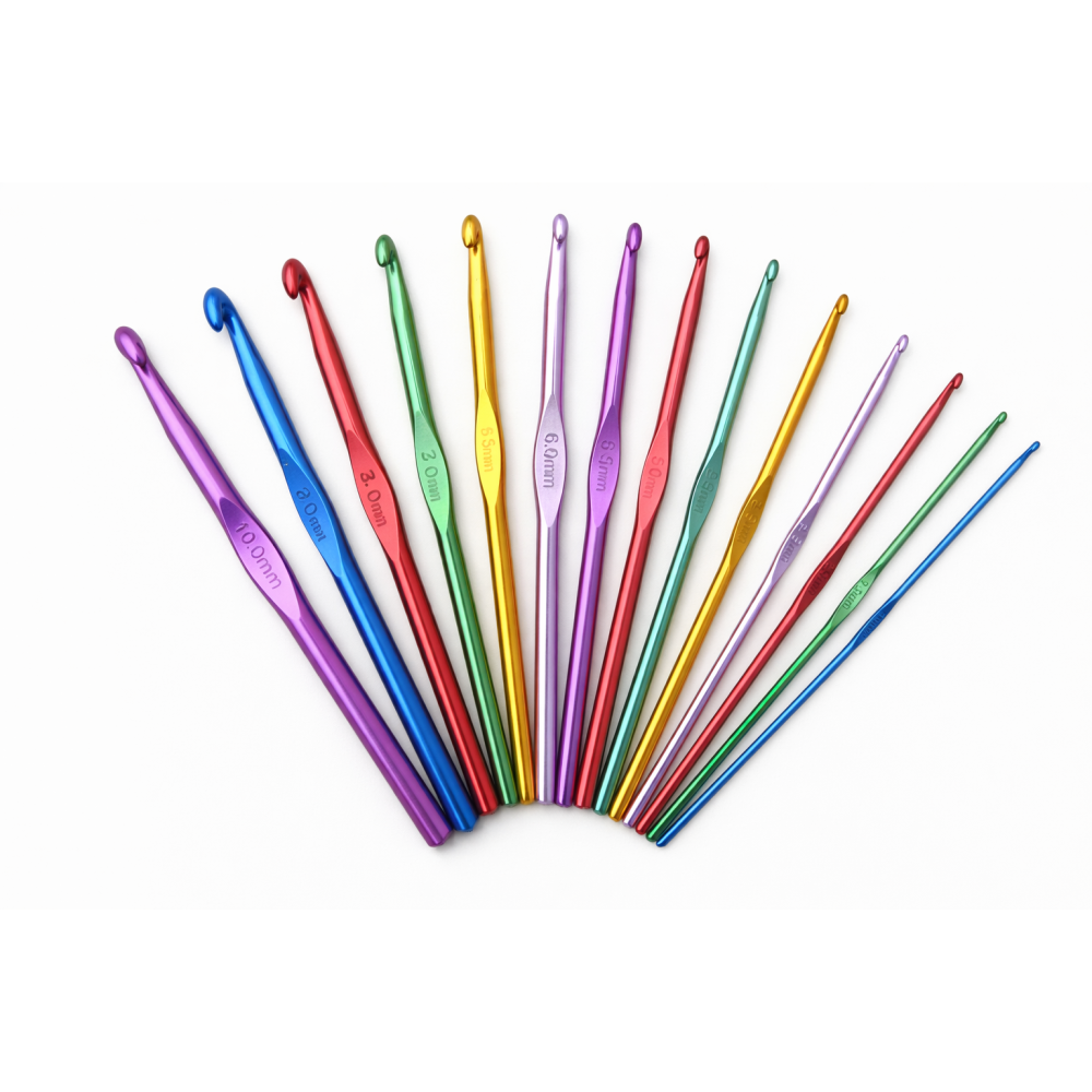 Aluminum Crochet Hook Set